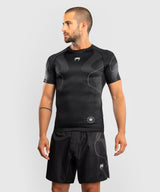 Venum Nexus Short Sleeve Rash Guard - Black/Silver