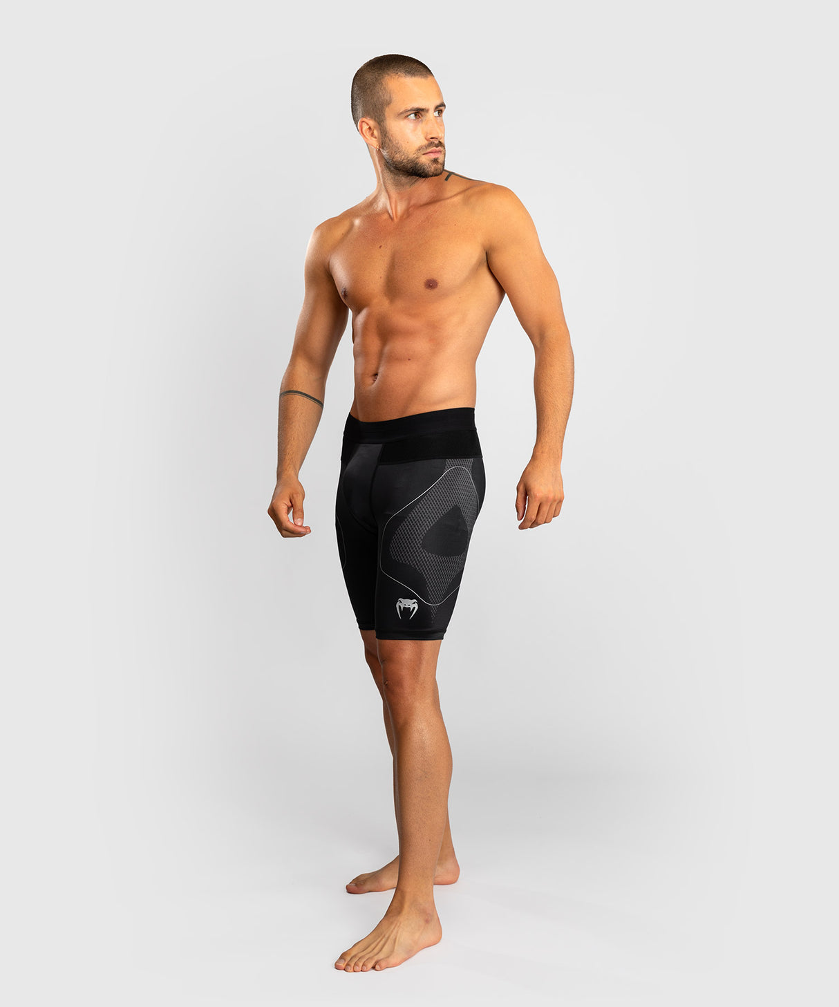 Venum Nexus Vale Tudo Shorts - Black/Silver