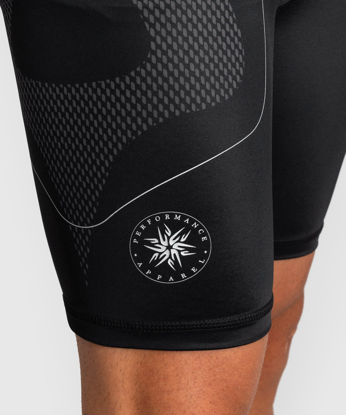 Venum Nexus Vale Tudo Shorts - Black/Silver