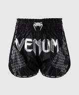 Venum Nexus Muay Thai Shorts - Black/Silver