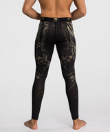 Venum Invader Spats - Black/Sand