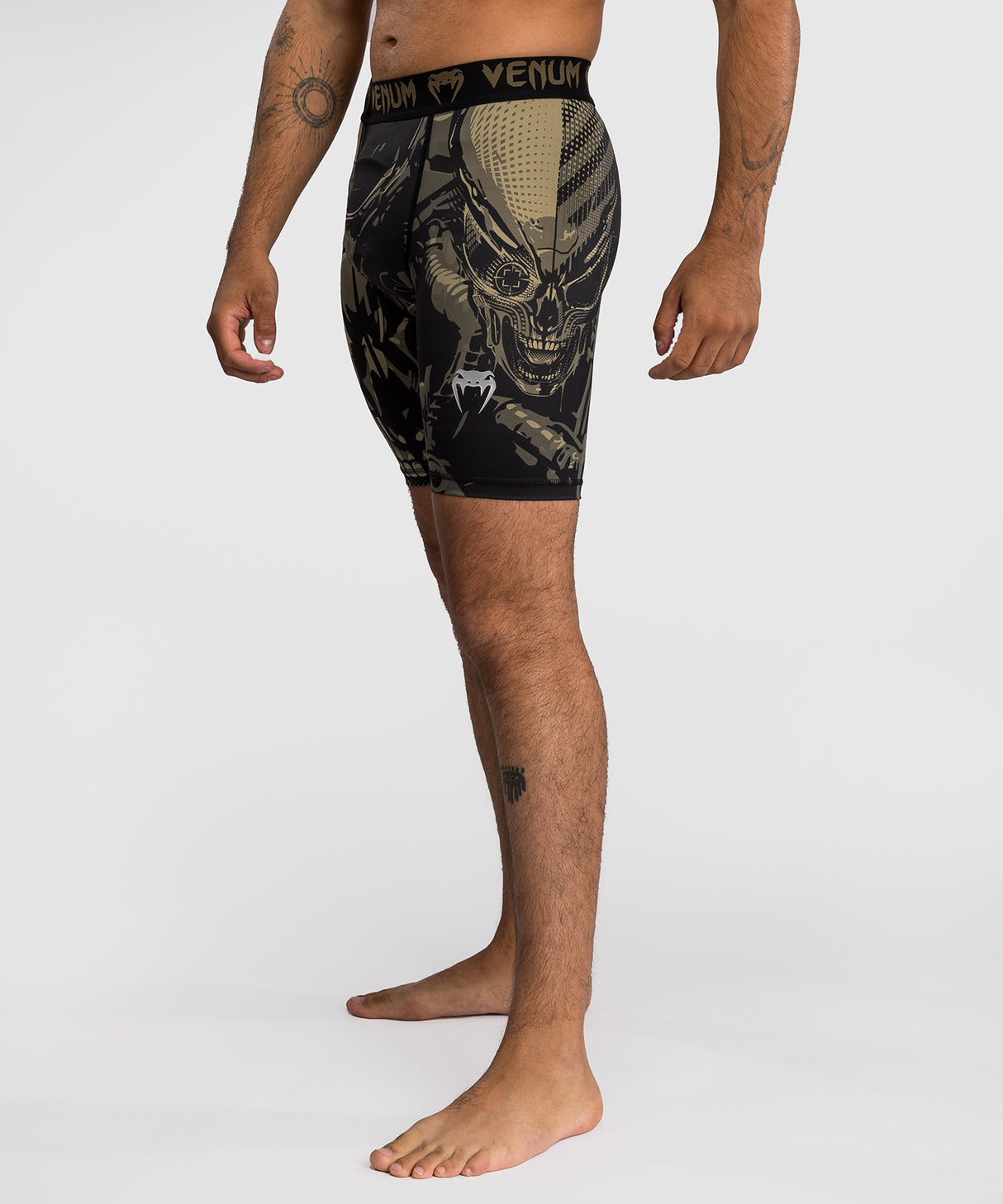 Venum Invader Vale Tudo Shorts - Black/Sand