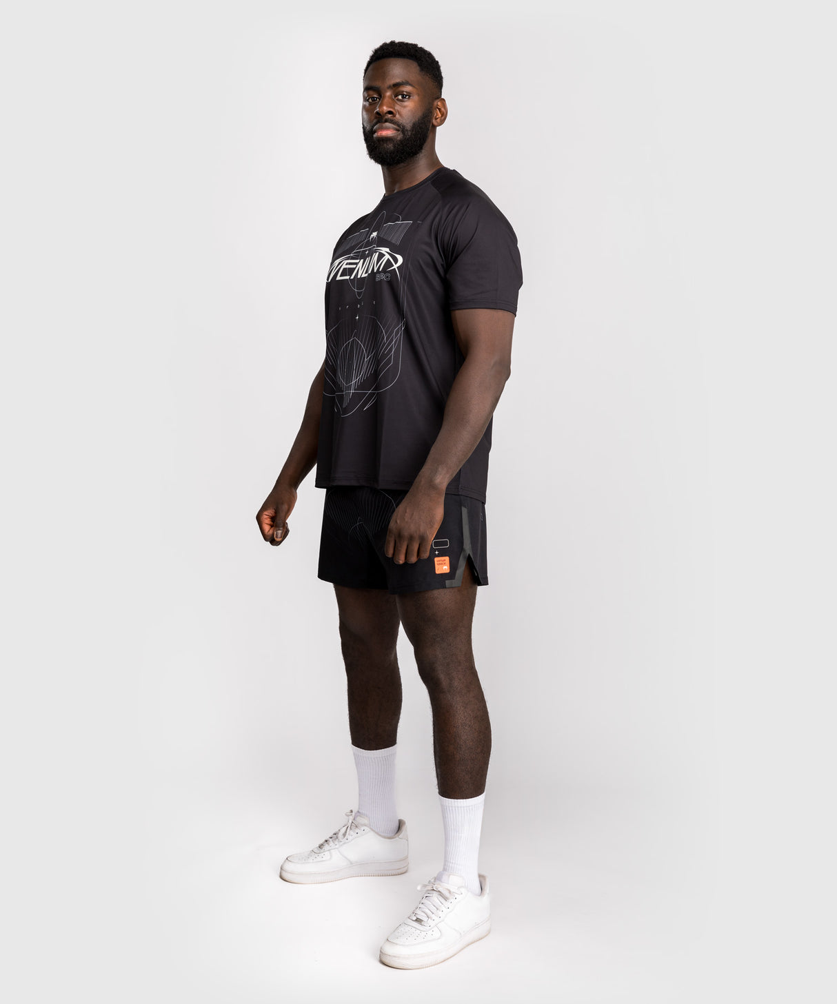 Venum Eclipse Dry-Tech T-Shirt - Black/Silver