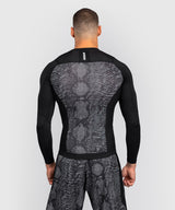 Venum G-Fit Scales Men's Long Sleeve Rash Guard - Black/Grey