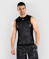 Venum G-Fit Scales Men's Sleeveless Rash Guard - Black/Grey