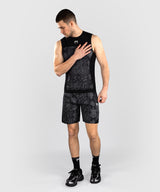 Venum G-Fit Scales Men's Sleeveless Rash Guard - Black/Grey