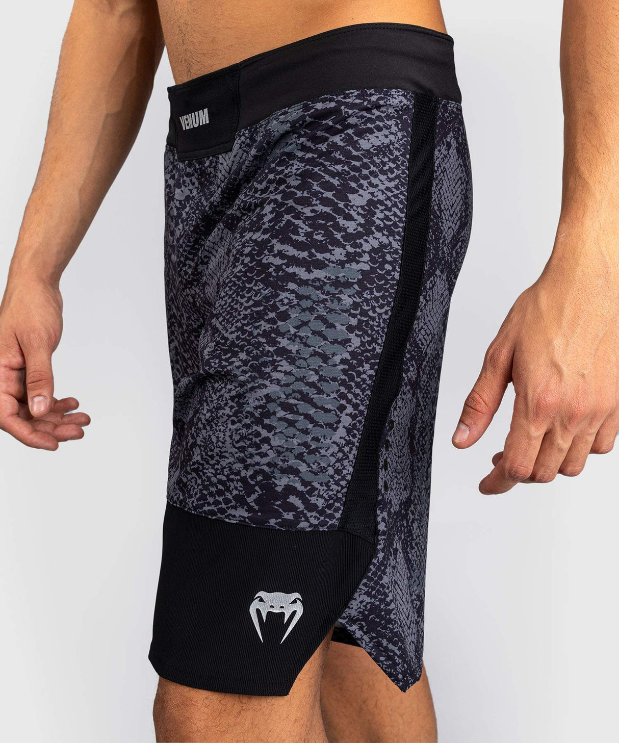 Venum G-Fit Scales Men's Fight Shorts - Black/Grey