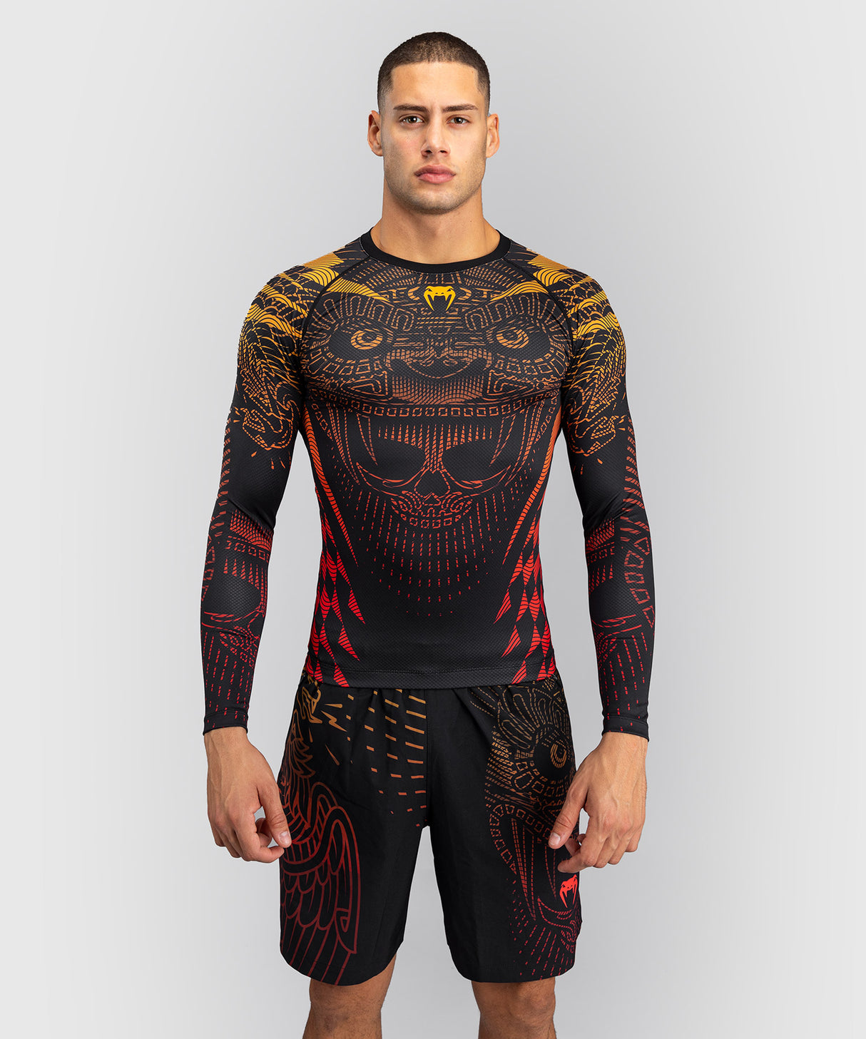 Venum Quetzal Fury Men's Long Sleeve Rash Guard