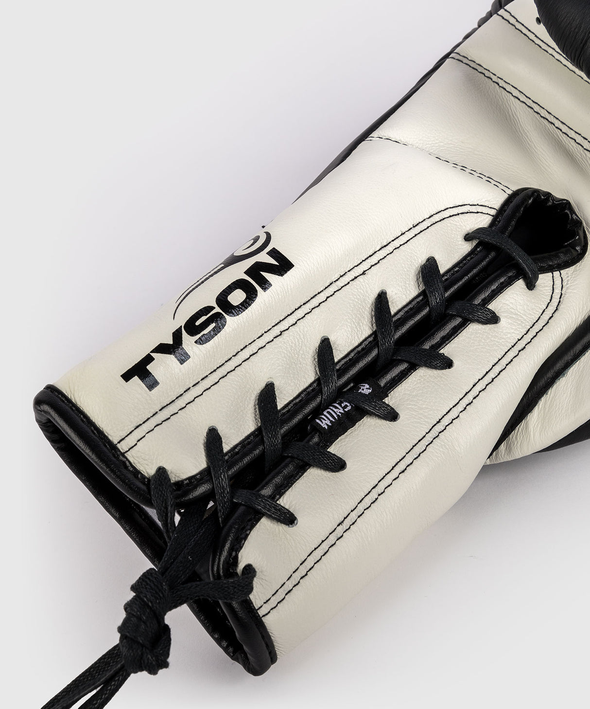 Venum Giant 2.0 Mike Tyson Pro Boxing Gloves with Laces - Deep Black/Optical White