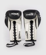 Venum Giant 2.0 Mike Tyson Pro Boxing Gloves with Laces - Deep Black/Optical White