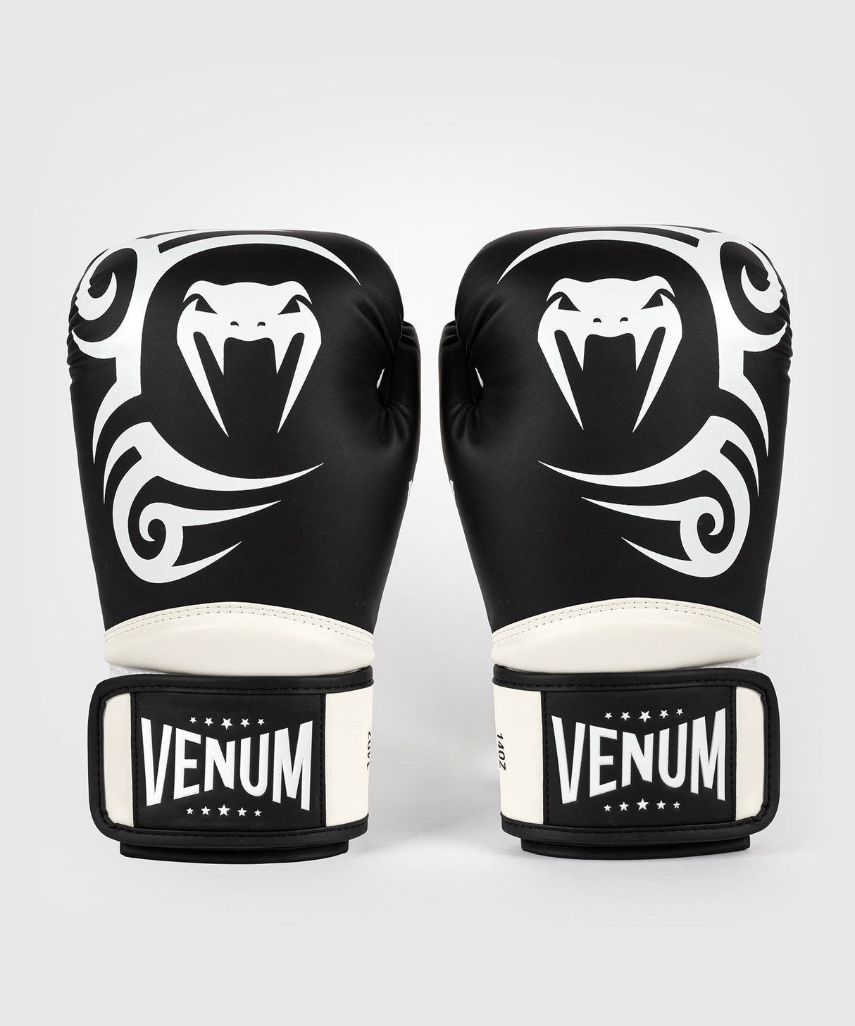 Venum Giant 2.0 Mike Tyson Pro Boxing Gloves - Deep Black/Optical White