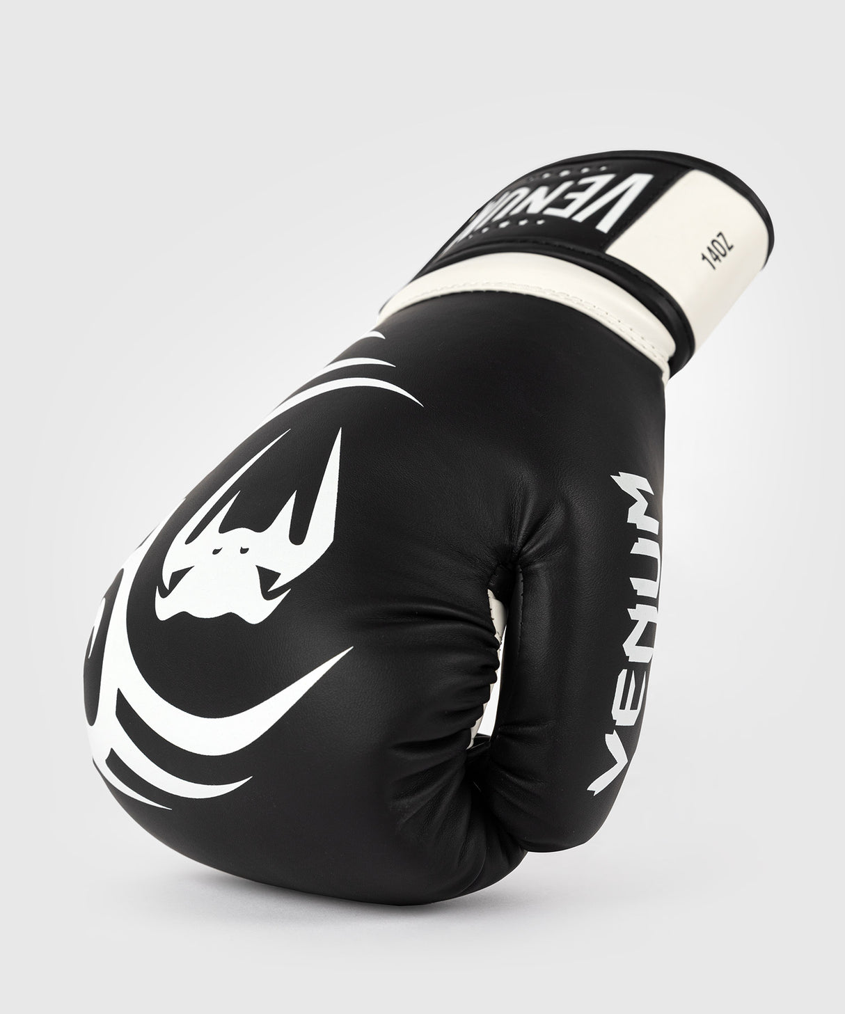 Venum Giant 2.0 Mike Tyson Pro Boxing Gloves - Deep Black/Optical White