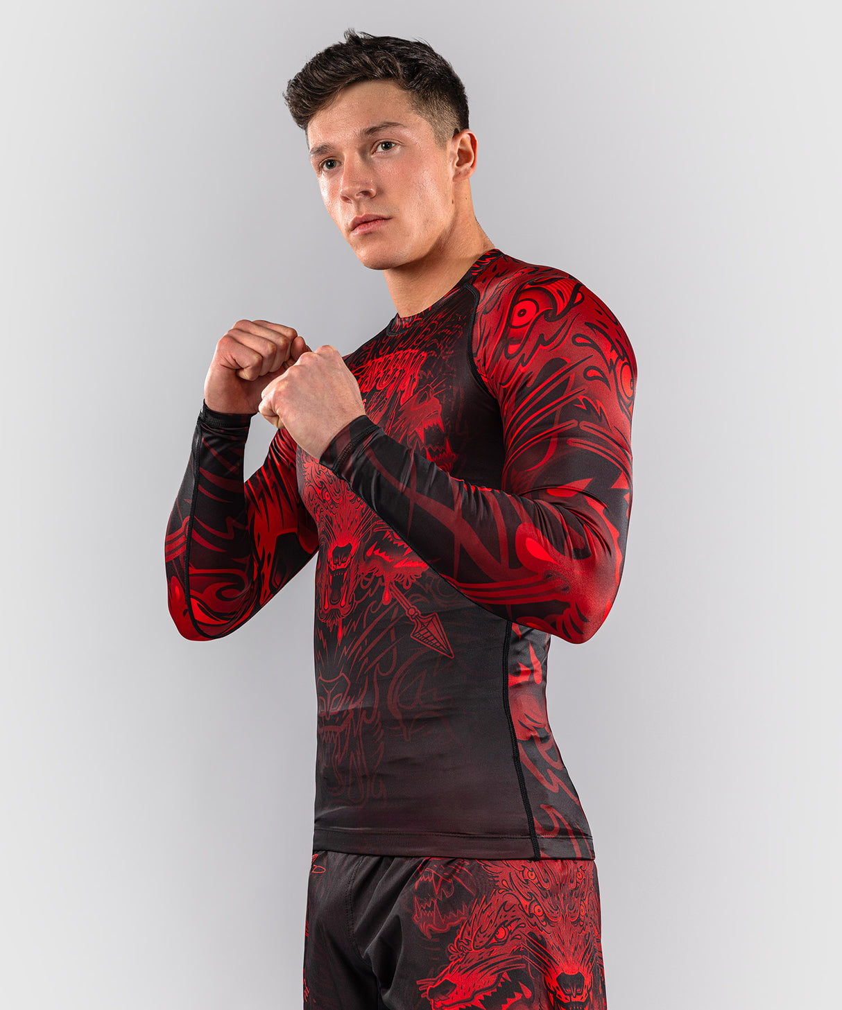Venum Wolf Atak Men's Long Sleeve Rash Guard