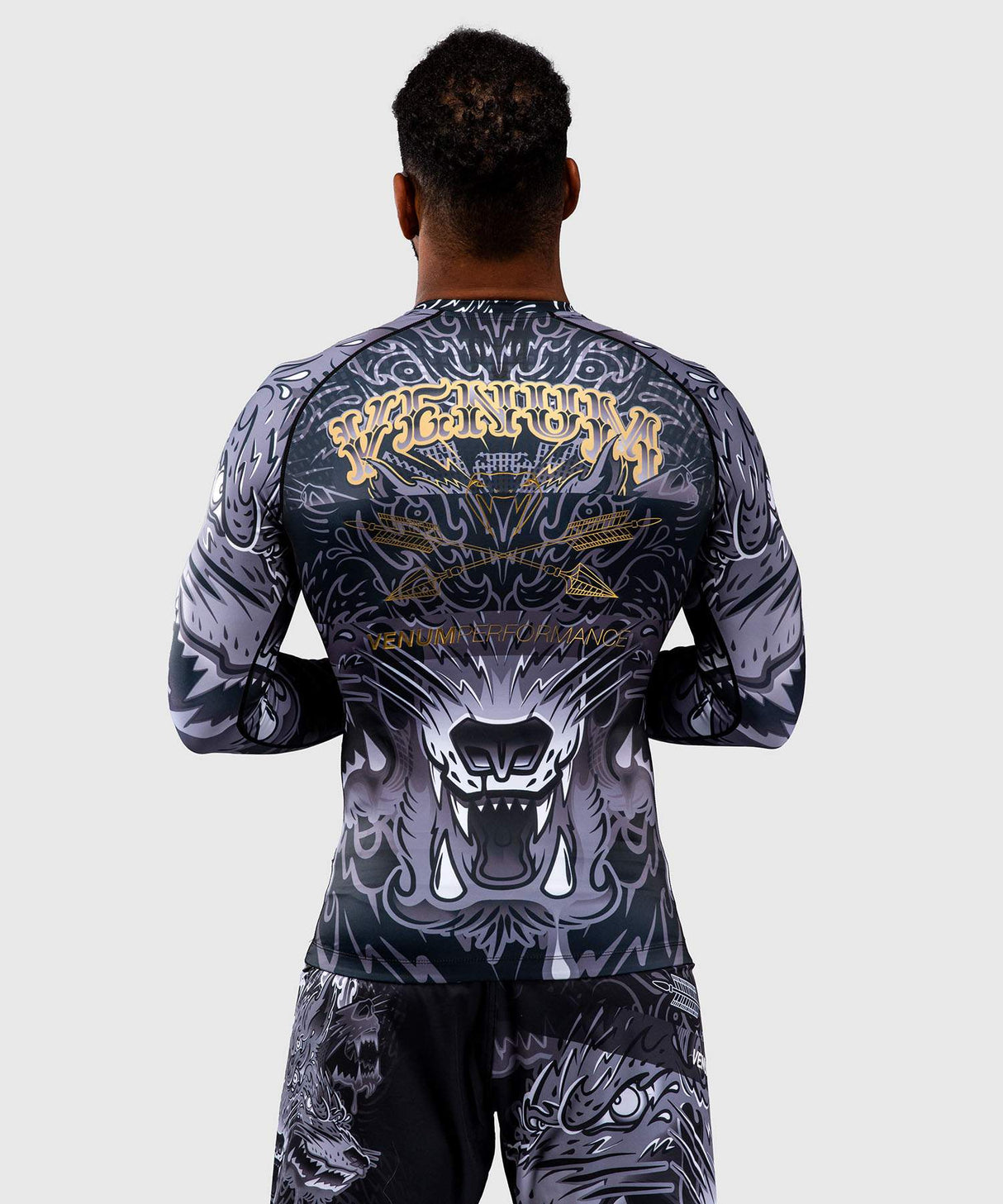 Venum Wolf Atak Men's Long Sleeve Rash Guard