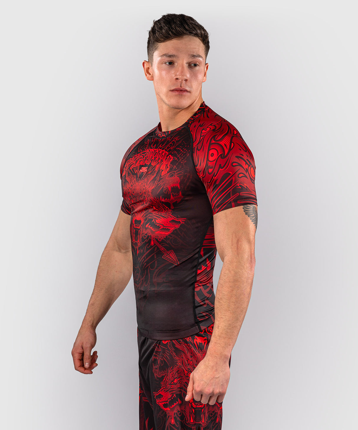 Venum Wolf Atak Men's Short Sleeve Rash Guard