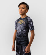 Venum Wolf Atak Kids Short Sleeve Rash Guard
