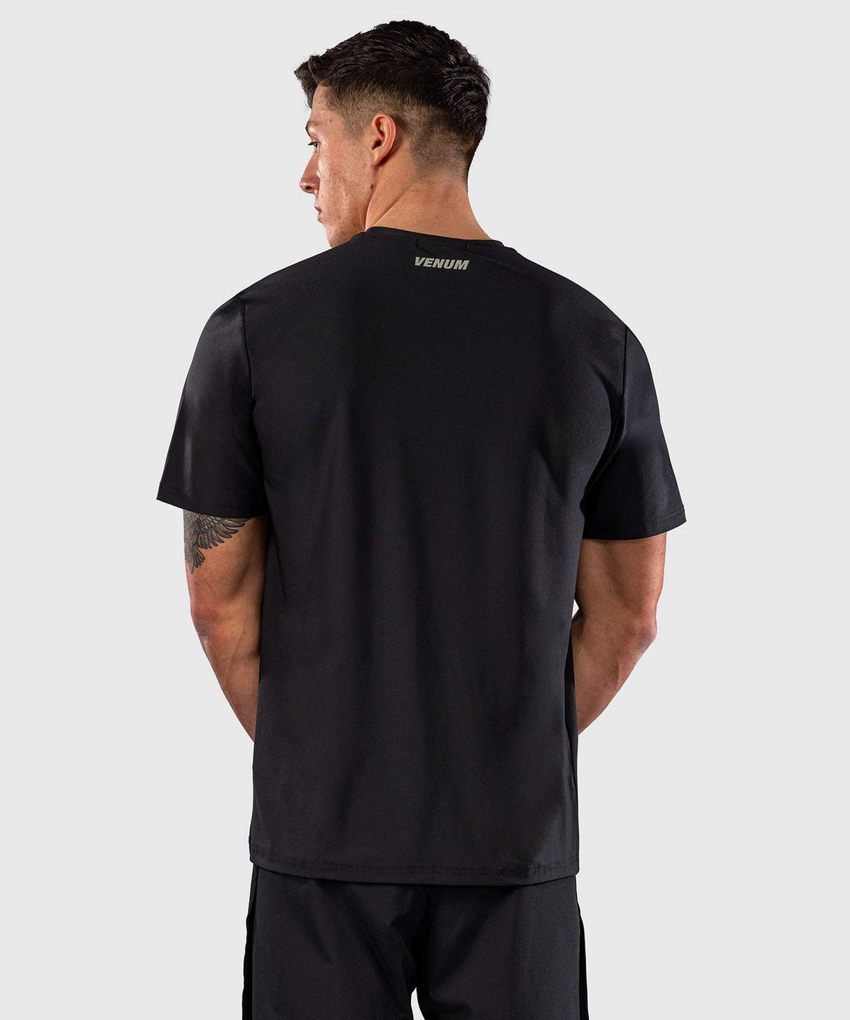 Venum Lazer Dry Tech T-Shirt - Black/Grey