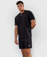 Venum Lazer Dry Tech T-Shirt - Black/Grey