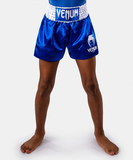 Venum Classic Kids Muay Thai Shorts - Royal Blue