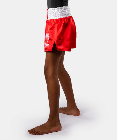Venum Classic Kids Muay Thai Shorts - Red