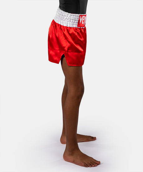 Venum Classic Kids Muay Thai Shorts - Red