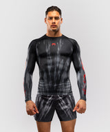 Venum Demon Long Sleeve Rash Guard - Black/Grey