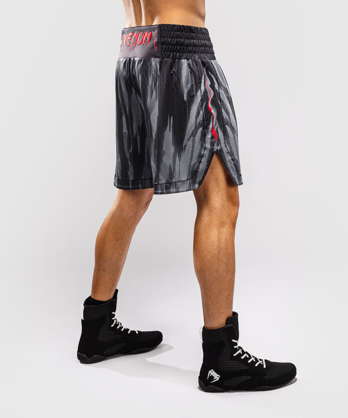 Venum Demon Boxing Shorts - Black/Grey