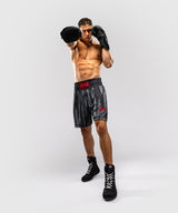 Venum Demon Boxing Shorts - Black/Grey