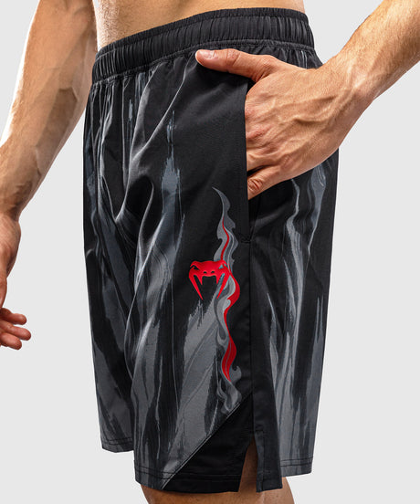 Venum Demon Training Shorts - Black/Grey