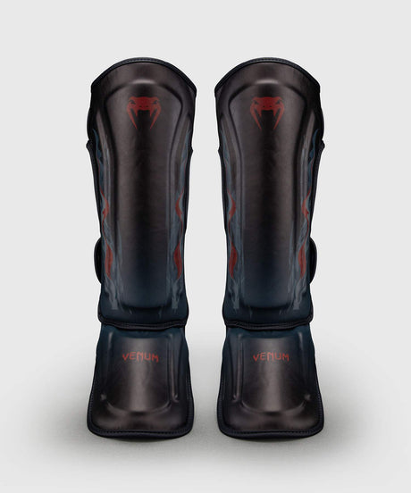 Venum Demon Shin Guards - Black/Grey