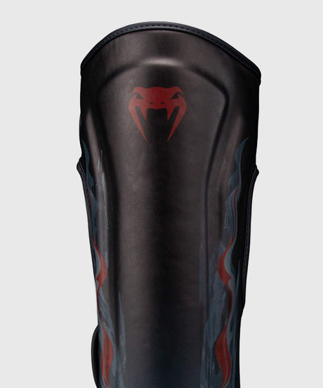 Venum Demon Shin Guards - Black/Grey