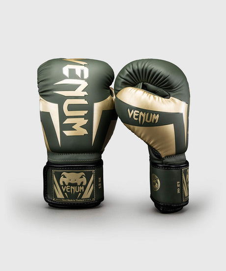 Venum Elite Hook and Loop Boxing Gloves
