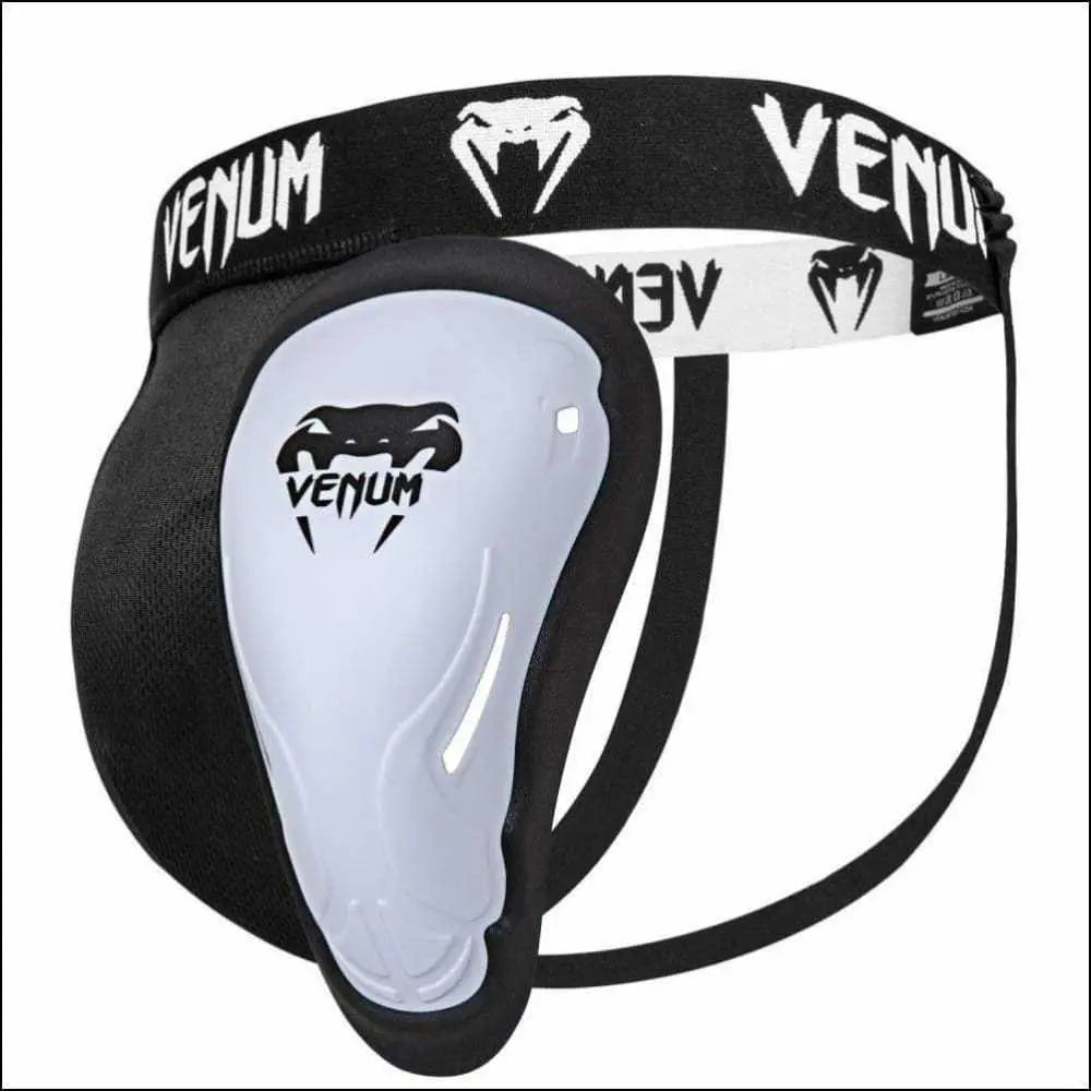 Venum Challenger Mens Groin Guard Black/White Venum