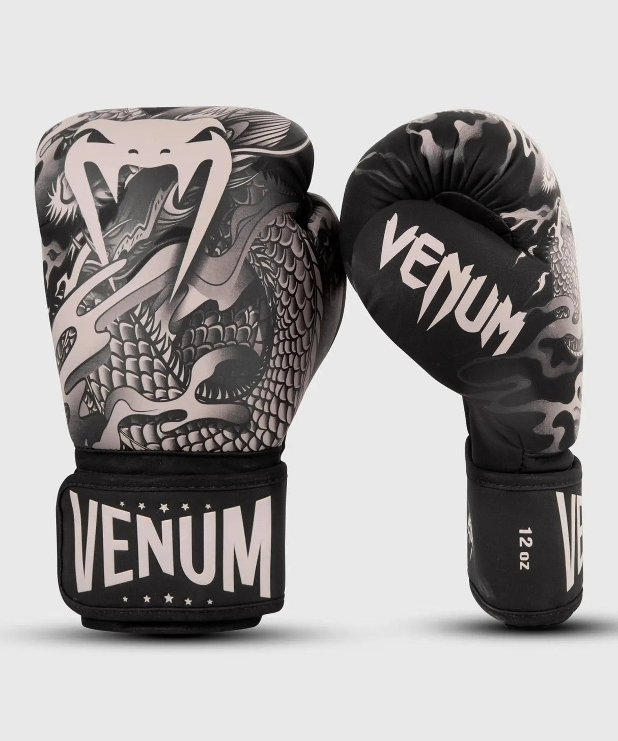 Venum Dragon's Flight Boxing Gloves - Black Venum