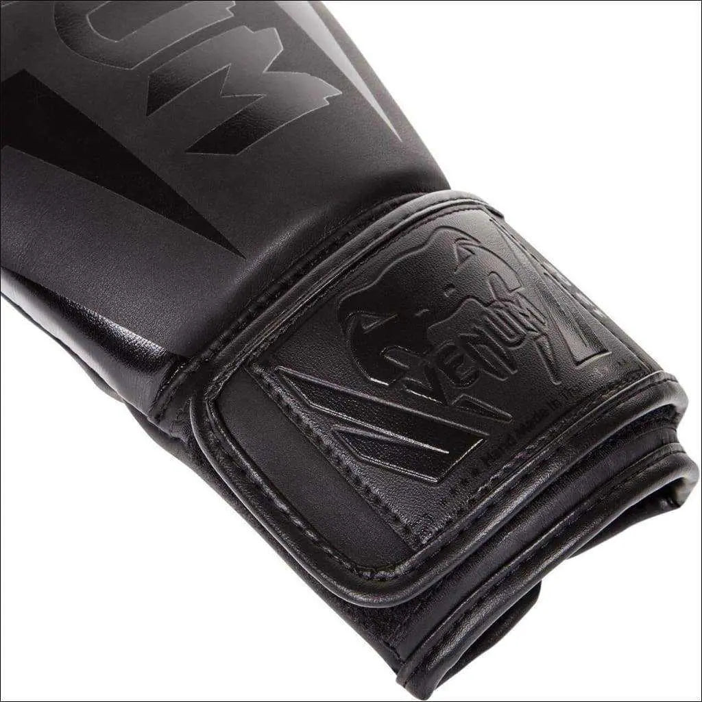 Venum Elite Boxing Gloves Black/Black Venum