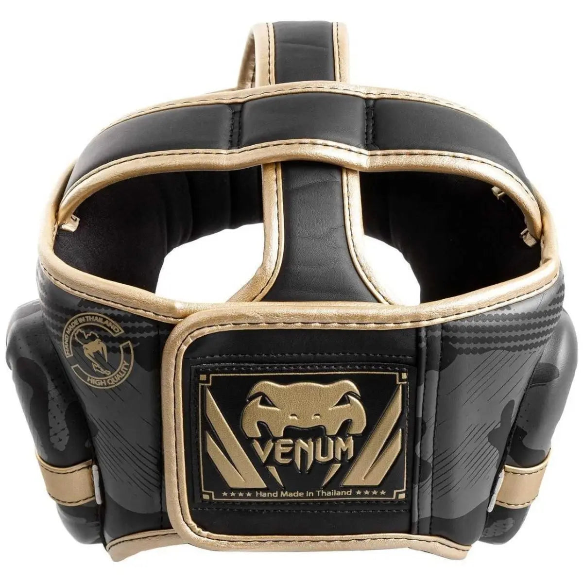 Venum Elite Shin Guards - Black/Pink Gold - Venum
