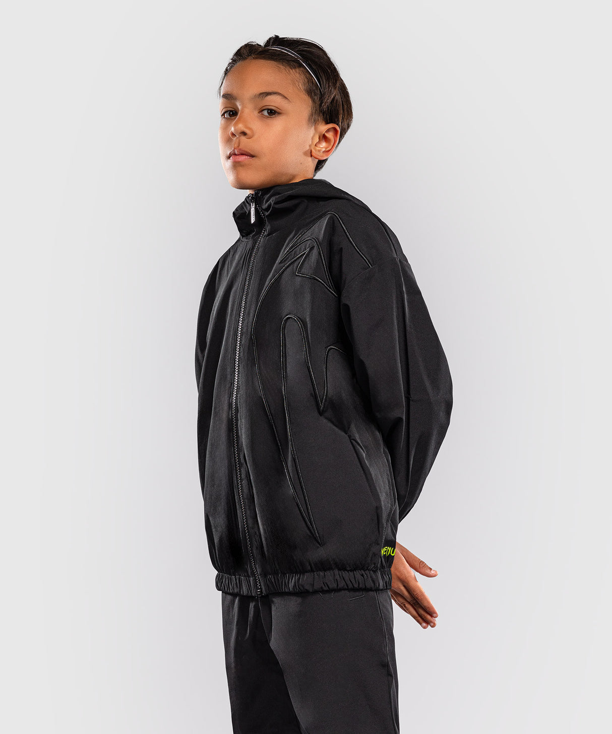 Venum Giant 3D Kids Track Jacket - Black