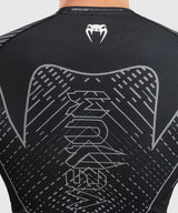 Venum Midnight Fury Long Sleeve Rash Guard - Black/Grey/Silver