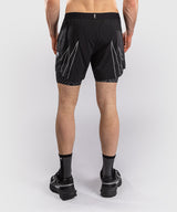 Venum Midnight Fury Training Shorts - Black/Grey/Silver
