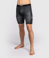 Venum Midnight Fury Vale Tudo Shorts - Black/Grey/Silver