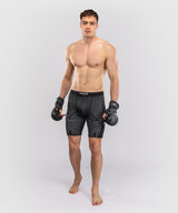 Venum Midnight Fury Vale Tudo Shorts - Black/Grey/Silver