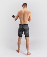 Venum Midnight Fury Vale Tudo Shorts - Black/Grey/Silver