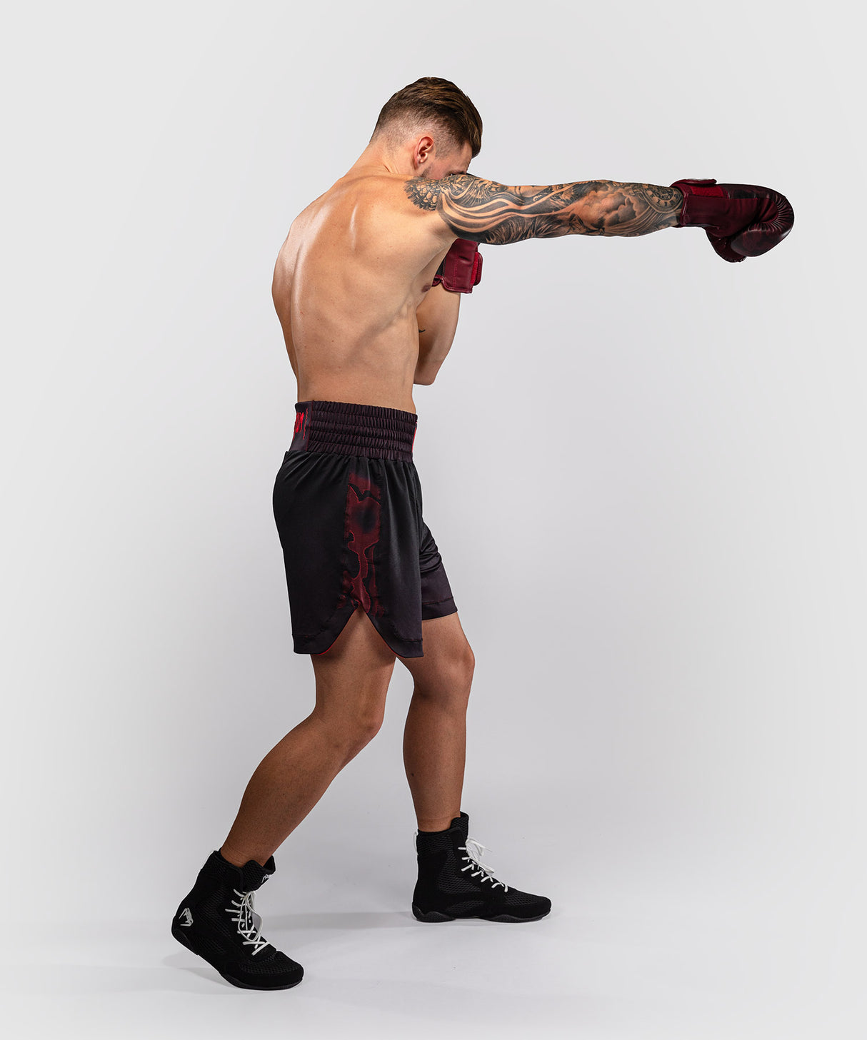 Venum Spectre Boxing Shorts - Black/Red