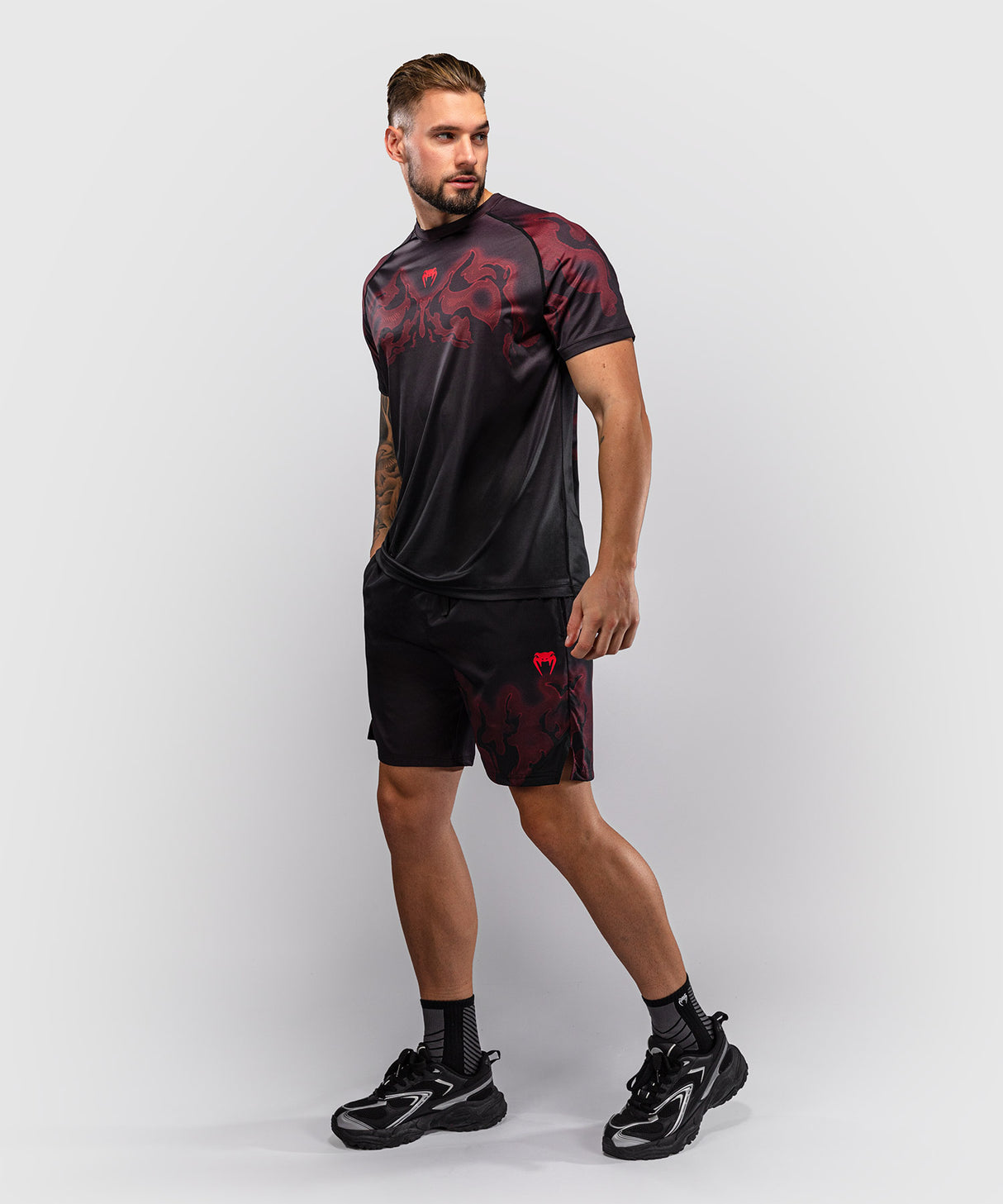 Venum Spectre Dry-Tech T-Shirt - Black/Red