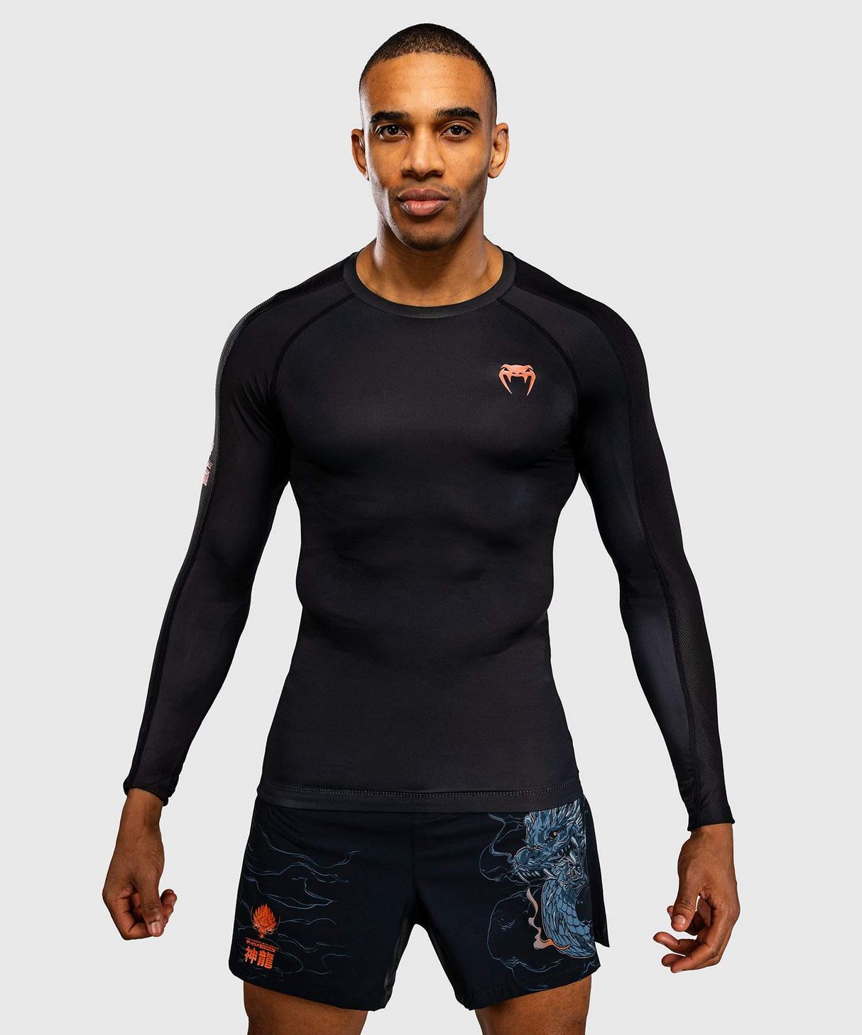 Venum Thunder Dragon Long Sleeve Rash Guard