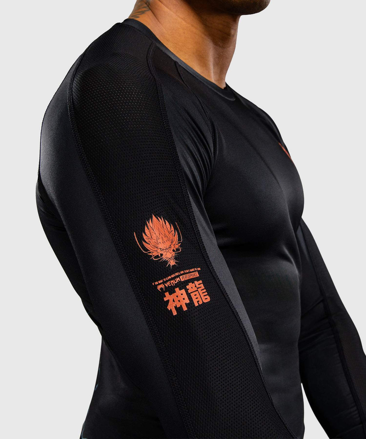 Venum Thunder Dragon Long Sleeve Rash Guard