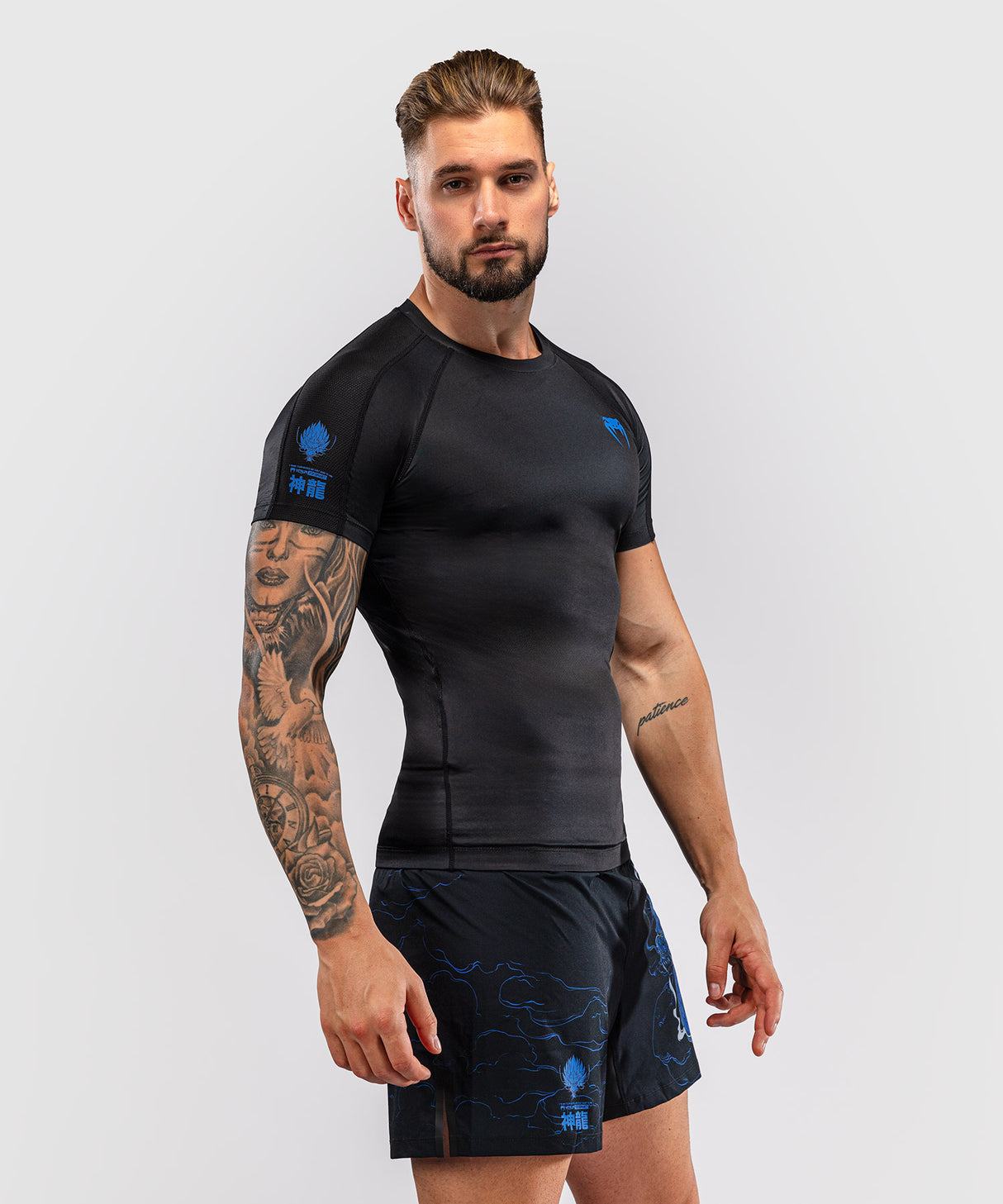 Venum Thunder Dragon Short Sleeves Rash Guard