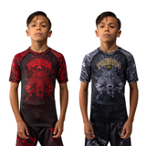 Venum Wolf Atak Kids Short Sleeve Rash Guard
