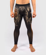 Venum Tiger Men's Spats - Black/Neon Orange