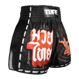 TUFF New Retro Style Shorts - Hanuman Flying Raising The Flag